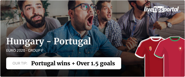 Hungary vs Portugal EURO 2020 betting tip