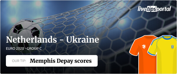 Netherlands vs Ukraine EURO 2020 betting tip