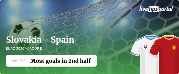 Slovakia vs Spain EURO 2020 betting tip