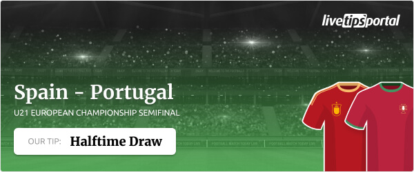 Under 21 European Championship Spain vs Portugal betting tip