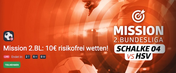 Betano Mission zum 2. Bundesliga-Auftakt Schalke 04 vs. HSV