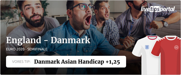 England vs. Danmark EM 2020 odds tip