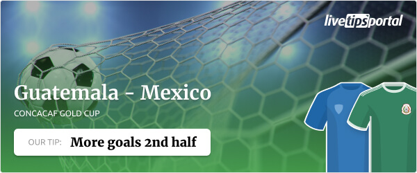 Guatemala Mexico CONCACAF Gold Cup betting tip