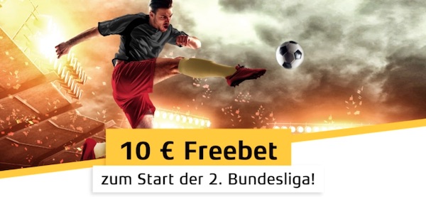 10€ Freebet von Merkur Sports zum Auftakt der 2. Bundesliga!