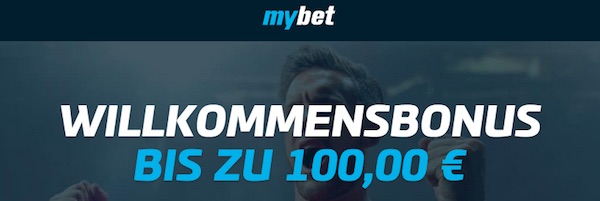 Mybet 100 Prozent bis 100 Euro Willkommensbonus