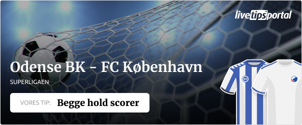 Odense versus Kobenhavn Superligaen betting tip