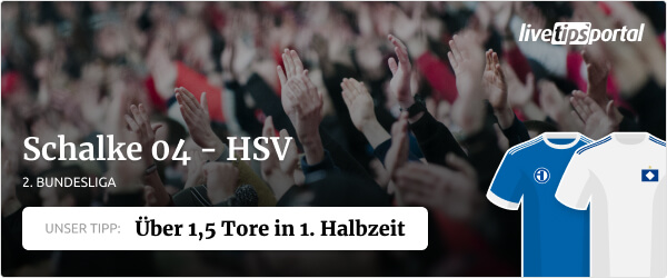 Schalke 04 - HSV 2. Bundesliga Start Wett-Tipp