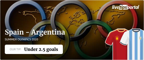 Spain vs Argentina Summer Olympics 2020 Betting Tip
