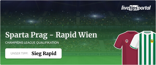 Sparta Prag vs. Rapid Wien Champions League Qualifikation Tipp