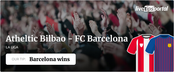 Athletic Bilbao vs FC Barcelona La Liga betting tip