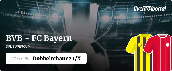 BVB vs FC Bayern Supercup 2021 odds tip