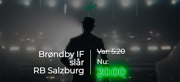 Mr Green Brondby - Salzburg odds bonus
