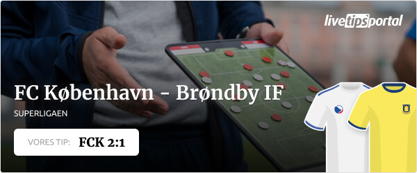 FCK versus Brondy Superligaen odds tip