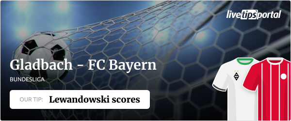 Gladbach vs FC Bayern Bundesliga start 2021/22 betting tip