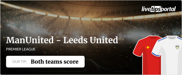 ManUnited vs Leeds United Premier League betting tip