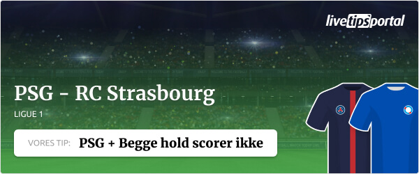 PSG versus RC Strasbourg Ligue 1 odds tip