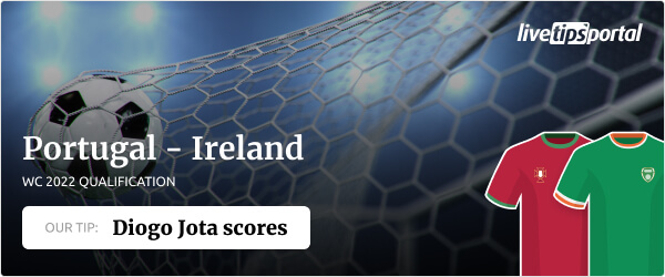World Cup qualifier betting tip Portugal vs Ireland