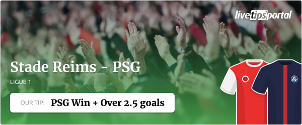 Ligue 1 betting tip Stade Reims vs PSG