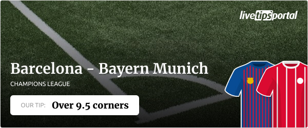 Champions League tip for FC Barcelona vs Bayern Munich