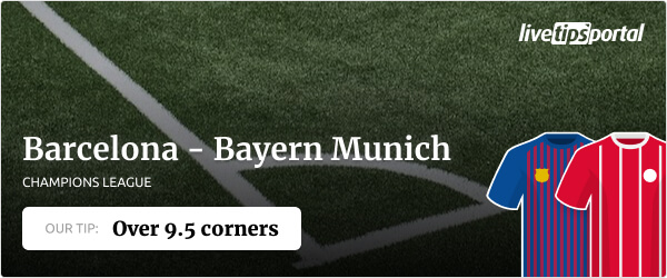Champions League tip for FC Barcelona vs Bayern Munich