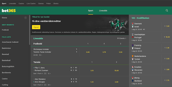 bet365 odd