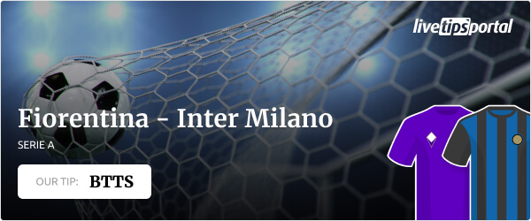 Fiorentina vs Inter Serie A 2021 betting tip