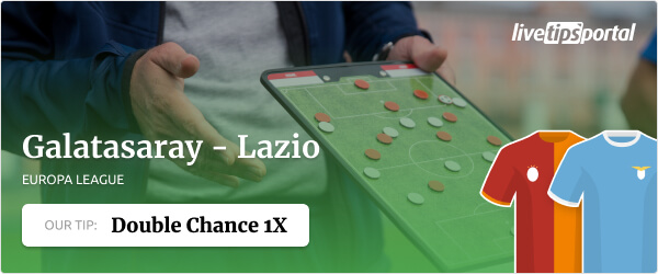 Betting tip Galatasaray vs Lazio Rom in the Europa League 2021/22