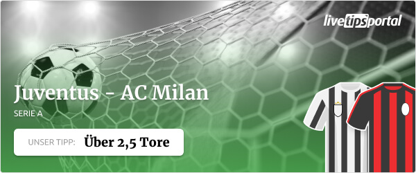 Wett Tipp Juventus vs. AC Milan Serie A 2021