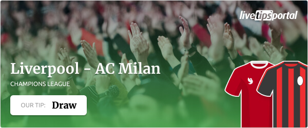 Liverpool vs AC Milan Champions League 2021 betting tip