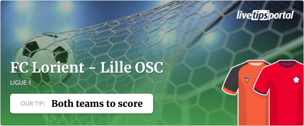 Lorient vs Lille Ligue 1 betting tip