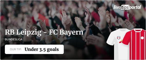 Bundesliga betting tip for the game RB Leipzig vs FC Bayern 2021/22