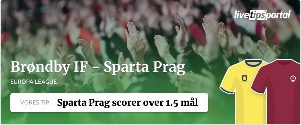 Brøndby IF Sparta Prag odds tip