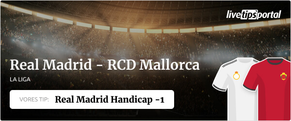 odds tip real madrid rcd mallorc