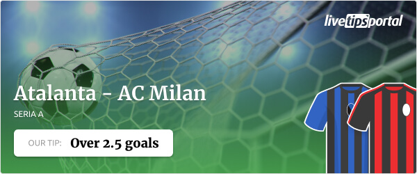 Betting tip Atalanta vs AC Milan Serie A 2021/22
