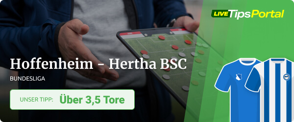 Hoffenheim gegen Hertha Bundesliga Wett Tipp