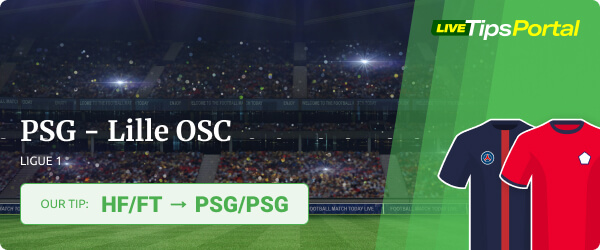 PSG vs Lille Ligue 1 betting tip
