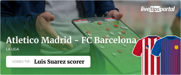 atletico madrid fc barceloan odds tip