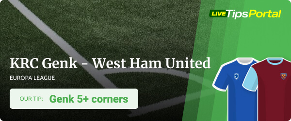 Europa League betting tip KRC Genk vs West Ham United
