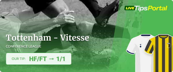 Betting tip Tottenham Hotspur vs SBV Vitesse