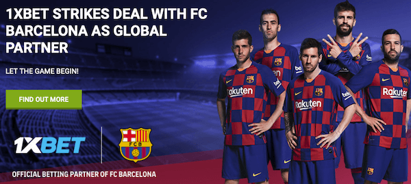 1xbet official partner Barca