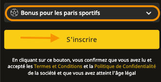 s inscrire sur afropari depuis un smartphone