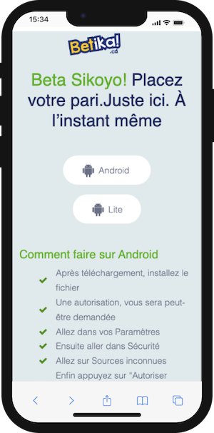 betika rdc apk telecharger