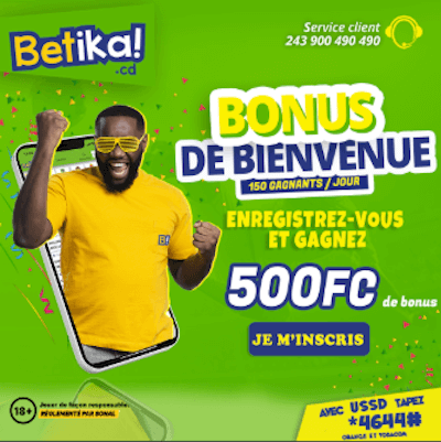 betika bonus de bienvenue 