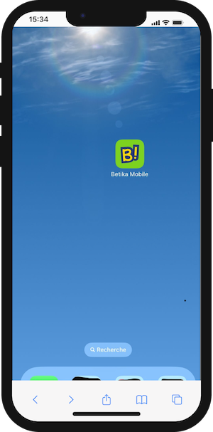 betika sur fond d ecran