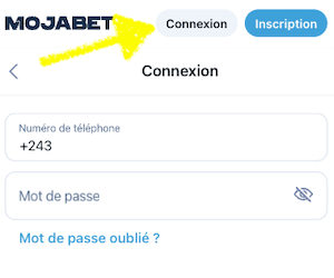 mojabet congo se connecter