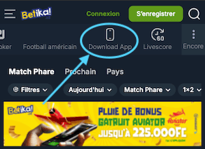 comment telecharger betika