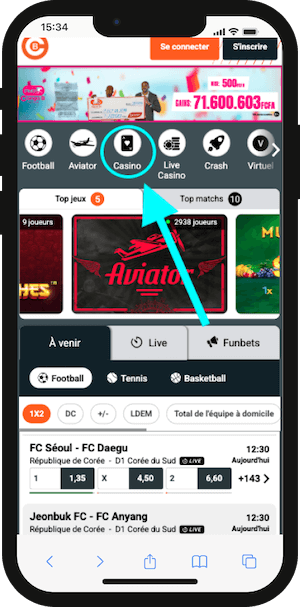 cou trouver ongo bet casino sur telephone