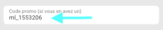 inscription melbet code promo etape 3