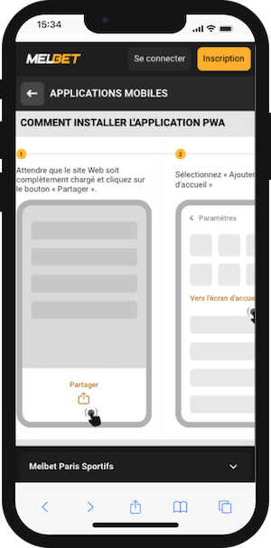comment partager melbet mobile sur fond d ecran