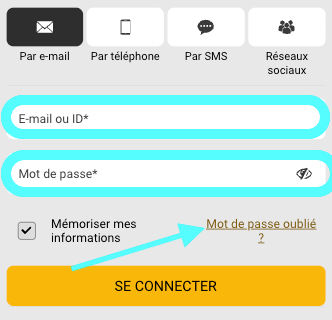 se connecter sur melbet